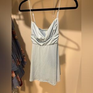 Lucy in the Sky Soft Blue Top